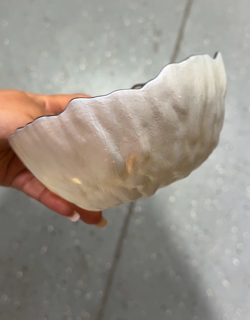 Iridescent Pearl Dessert Bowl — Small